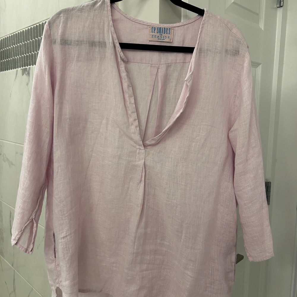 CP Shades for Seaside Style Linen Top